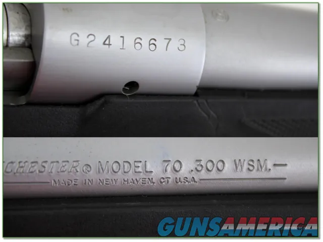 Winchester Model 70 Stainless 300 WSM Classic New Haven Img-4