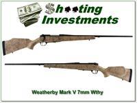 Weatherby LH Mark V Ultralight 7mm Wthy Mag Exc Cond Img-1