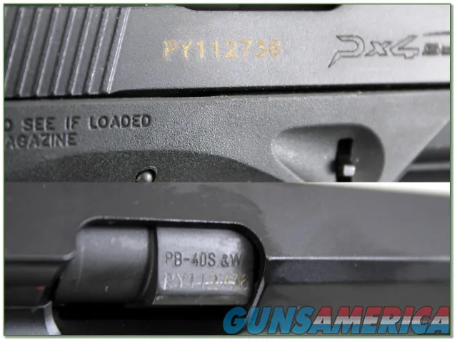 Beretta Px4 Storm 40 S&W Exc Cond