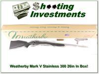 Weatherby Mark V Stainless 300 Wthy in box Img-1