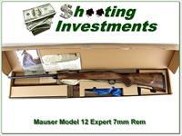 Mauser M12 Expert 7mm Rem Mag unfired in box XX Wood!