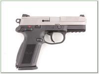 FN FNX-9 9mm unfired Night Sights in case 3 magazines!