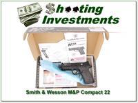 Smith & Wesson M&P Compact 22LR Supressor ready NIB Img-1