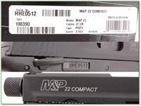 Smith & Wesson M&P Compact 22LR Supressor ready NIB Img-4