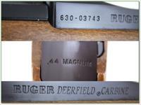 Ruger Deerfield Carbine 44 Magnum Semi-auto Img-4