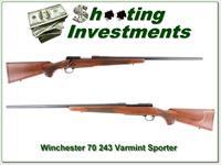 Winchester 70 243 Varmint Sporter near new!