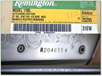 Remington 1100 410 Enhanced Engraved unfired in box Img-4