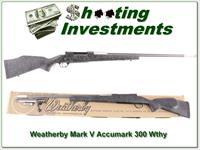 Weatherby Accumark 300 Wthy with accubreak in box Img-1