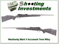 Weatherby Mark V Accumark 7mm Wthy Mag Img-1