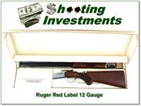 Ruger Red Label 12 Ga rare 28in Skeet in the box Img-1
