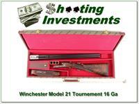 Winchester Model 21 RARE Tournament 16 Ga Img-1