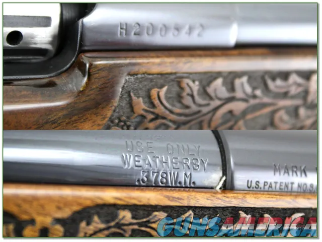 Weatherby Custom Lazermark in 378 Wthy Mag Img-4