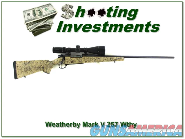 Weatherby Mark V 257 Wthy with Vortex 6-24 scope