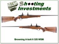 Browning A-Bolt II in 325 WSN Exc Cond Img-1