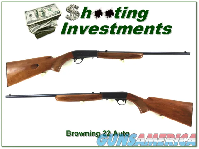 Browning 22 Auto Takedown 63 Belgium made 22LR Exc Cond