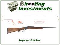 Ruger No.1 B new, unfired in box in 223 Remington Img-1