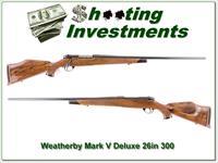 Weatherby Mark V Deluxe 26in as new Img-1
