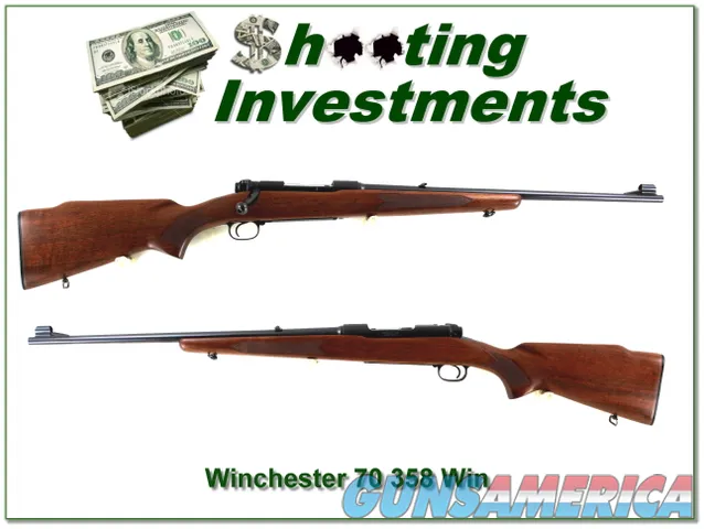 Winchester pre-64 Model 70 Featherweight RARE 358 Win TOP Collector