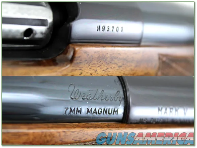 Weatherby Mark V Custom 26in 7mm Wthy Mag Img-3