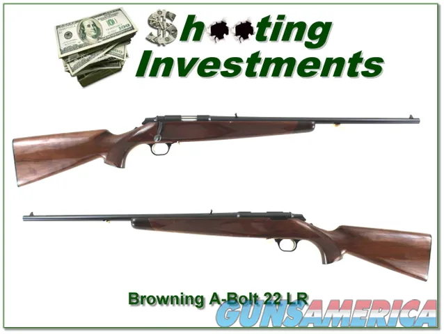 Browning A-Bolt in 22 LR Exc Cond!
