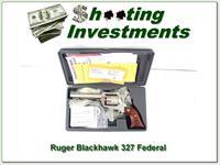 Ruger Blackhawk Stainless 5.5 327 Federal Magnum NEW Img-1