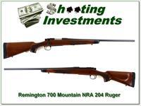 Remington 700 Mountain Rifle 204 Ruger Friends of the NRA Exc Cond Img-1