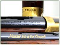 Winchester 1 of 1000 Matched set 94 30-30 9422M 22 Magnum Img-5