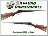 Remington 1889 made in 1904 10 Bore 20in barrels Img-1