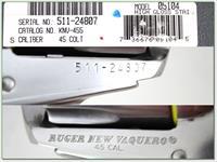 Ruger Vaquero 45 LC  5.5 High Gloss Stainless NIC Img-4