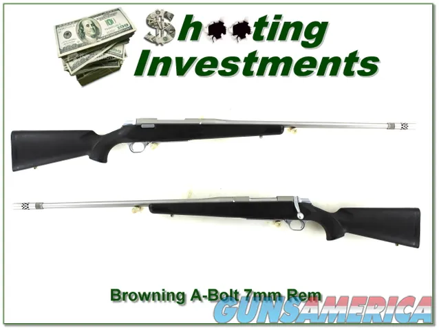  Browning A-Bolt II Left Handed 7mm Rem Stainless with BOSS!