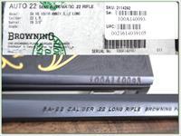Browning 22 Auto 100 Year 22 LR Octagonal High Grade only 100 made Img-4