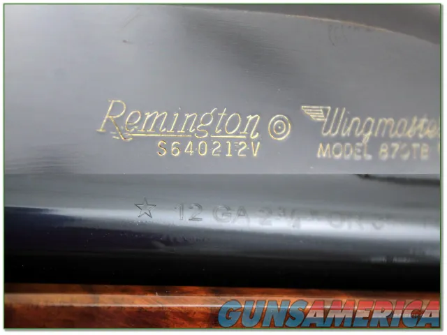 Remington 870 TB 12 Gauge with 20in rifled slug barrel Img-4