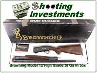 Browning Model 12 28 Gauge High Grade AS NEW in BOX Img-1