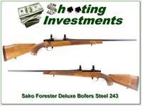 Sako L579 Forester Deluxe 243 Win Bofers Steel Img-1