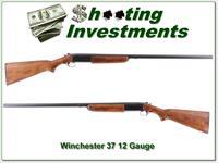 Winchester Model 37 Red Letter 12 Gauge 30in Full Img-1