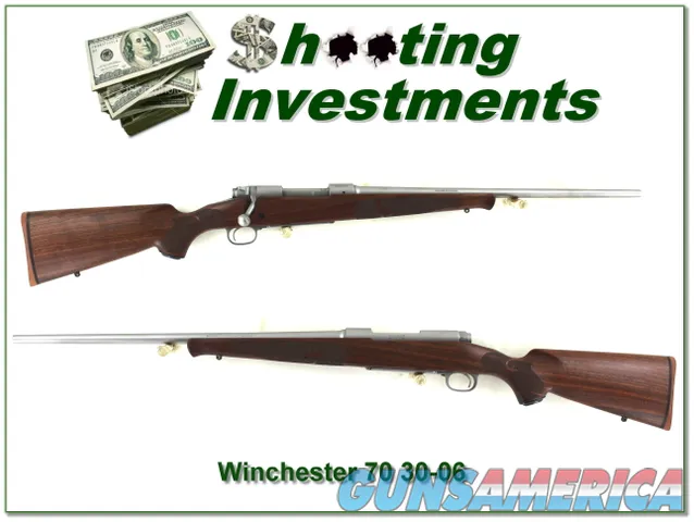  Winchester 70 30-06 Classic Stainless Featherweight Walnut collector!