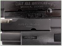 Colt All American 9mm semi-auto NIC Img-4