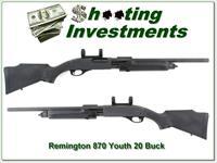 Remington 870 Youth Deer Stalker 20 in rifled barrel 20 gauge Img-1