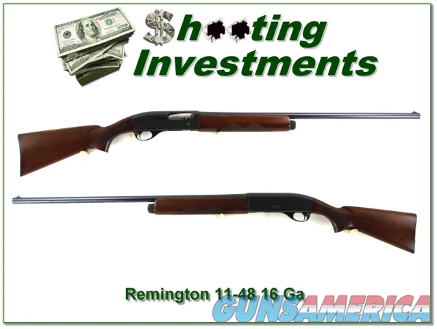 Remington 11-48 16 Gauge made in 1954 Exc Cond Img-1