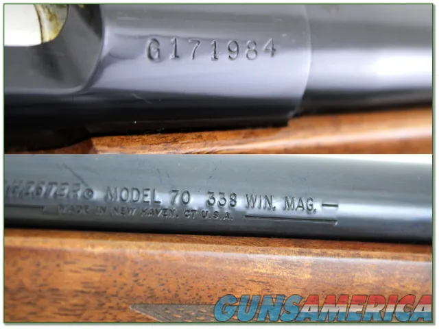 Winchester 70 Left-Handed LH Classic Sporter in 338 Win Mag