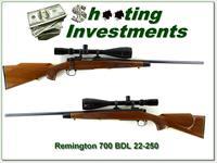 Remington 700 22-250 made in 1990 with 8-32 BSA scope Img-1