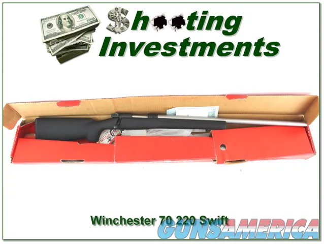  RARE Winchester 70 Heavy Varmint in 220 Swift unfired in box!