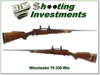 Winchester Model 70 338 Win Mag New Haven made in 1975
