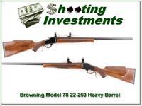 Browning Model 78 Heavy Barrel 22-250 Img-1