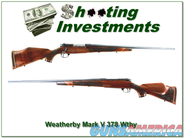 Weatherby Mark V Lazermark 378 Wthy Mag