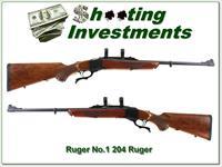  Ruger No.1 Sporter in hard to fin 204 Ruger near new Img-1