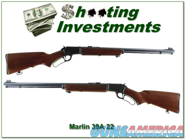 Marlin 39A 22 made in 1956 JM Marked Micro-grooved barrel