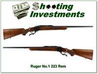 Ruger No.1 B 26in 223 Rem Red Pad