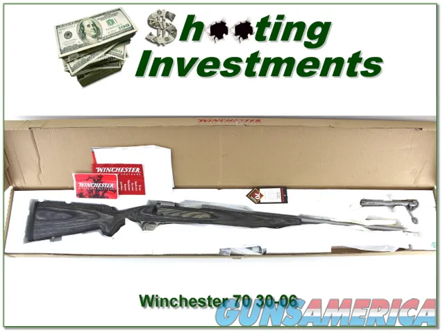 Winchester 70 Classic Stainless Laminated 30-06 in box!