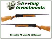 Browning A5 Light 12 66 Belgium Blond 26in VR Img-1